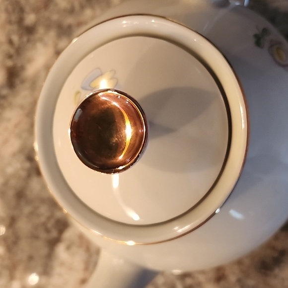 Vintage German porcelain Tirschenreuth coffee or tea pot, probably 1950s - Picture 7 of 11